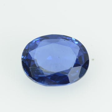 0.79 cts natural blue sapphire loose gemstone oval cut AGL Certified