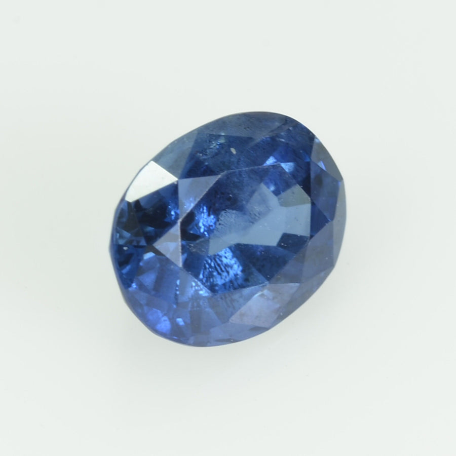 0.85 cts natural blue sapphire loose gemstone oval cut AGL Certified