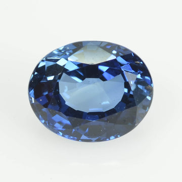 1.29 cts natural blue sapphire loose gemstone oval cut AGL Certified