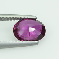 1.55 Cts Natural Thai Ruby Loose Gemstone Oval Cut