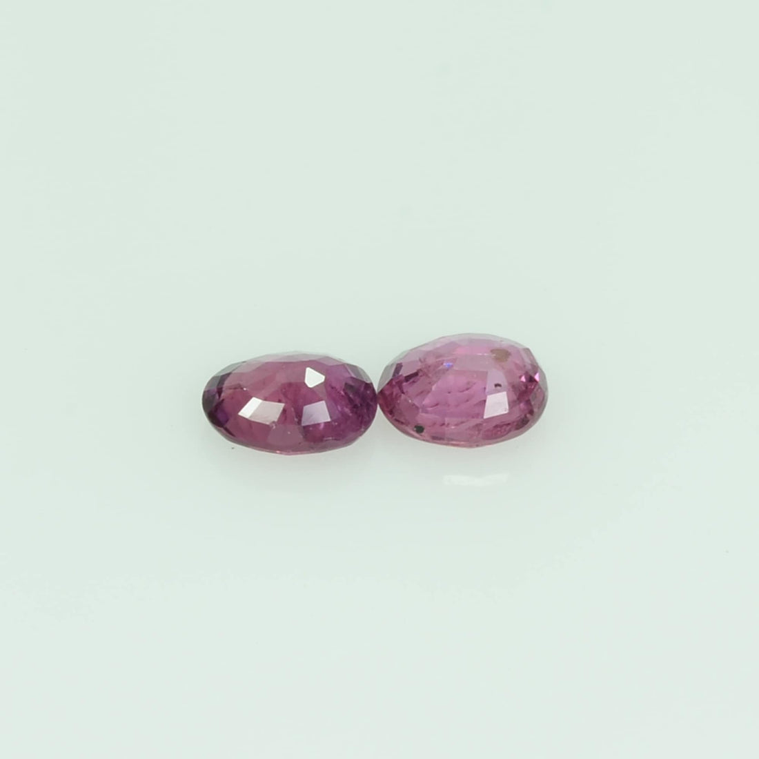 4x3.5 Natural Thai Ruby Loose Gemstone Oval Cut