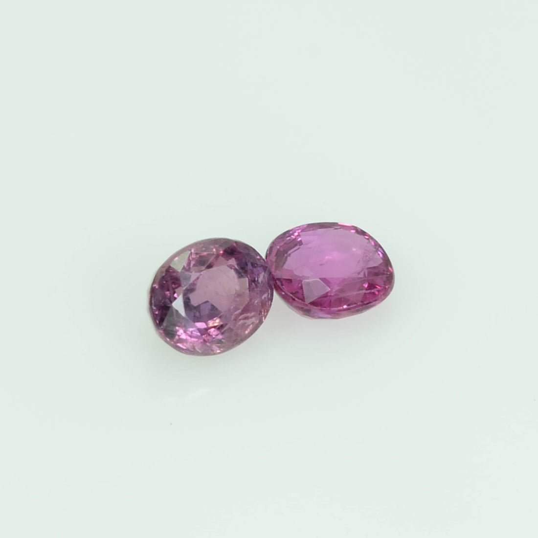 4.5x4 mm Natural Thai Ruby Loose Gemstone Oval Cut