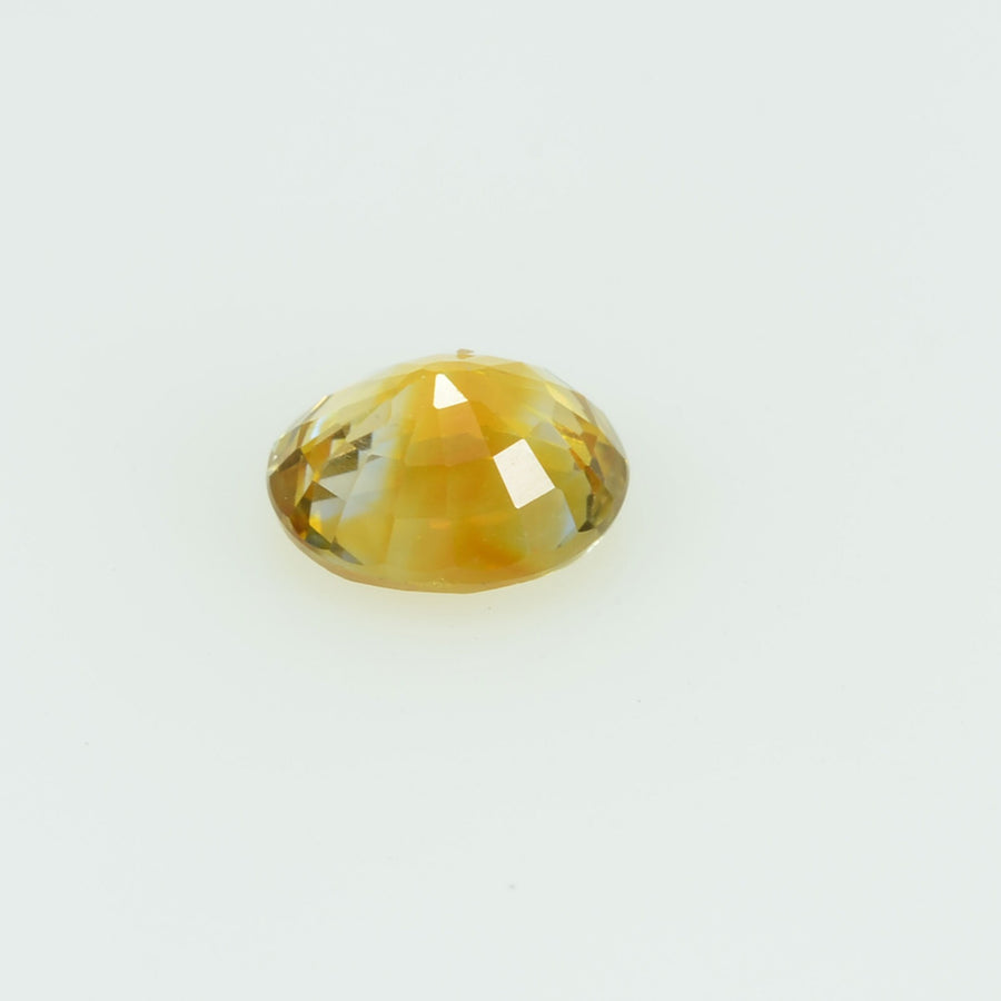 0.46 Cts Natural Yellow Sapphire Loose Gemstone Oval Cut
