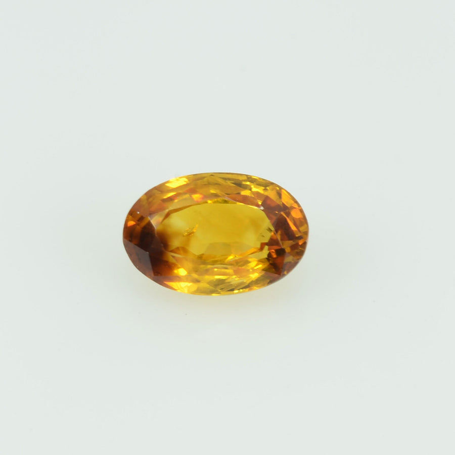 0.47 Cts Natural Yellow Sapphire Loose Gemstone Oval Cut