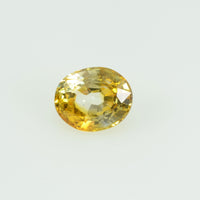 0.54 Cts Natural Yellow Sapphire Loose Gemstone Oval Cut