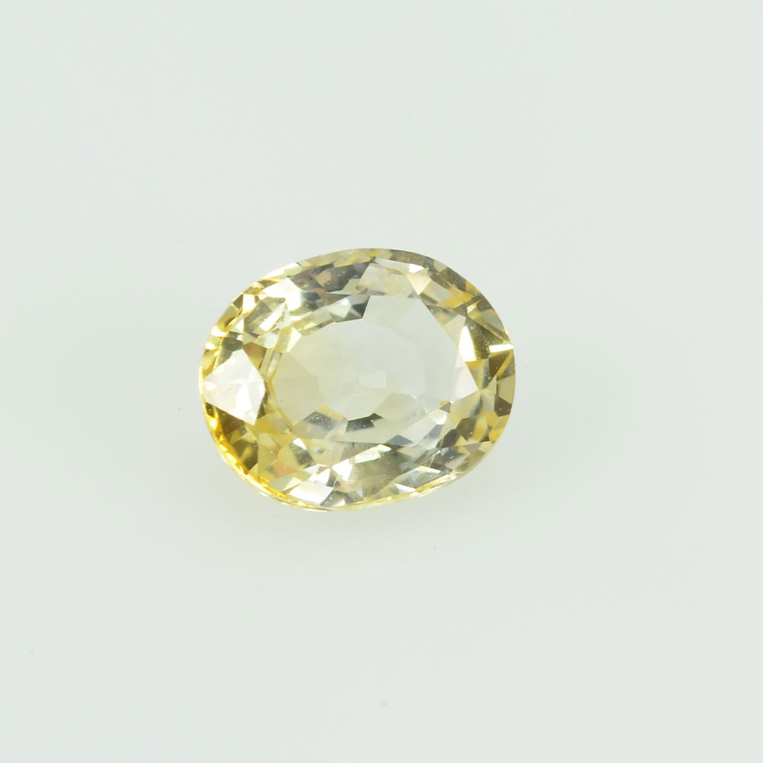 0.62 Cts Natural Yellow Sapphire Loose Gemstone Oval Cut