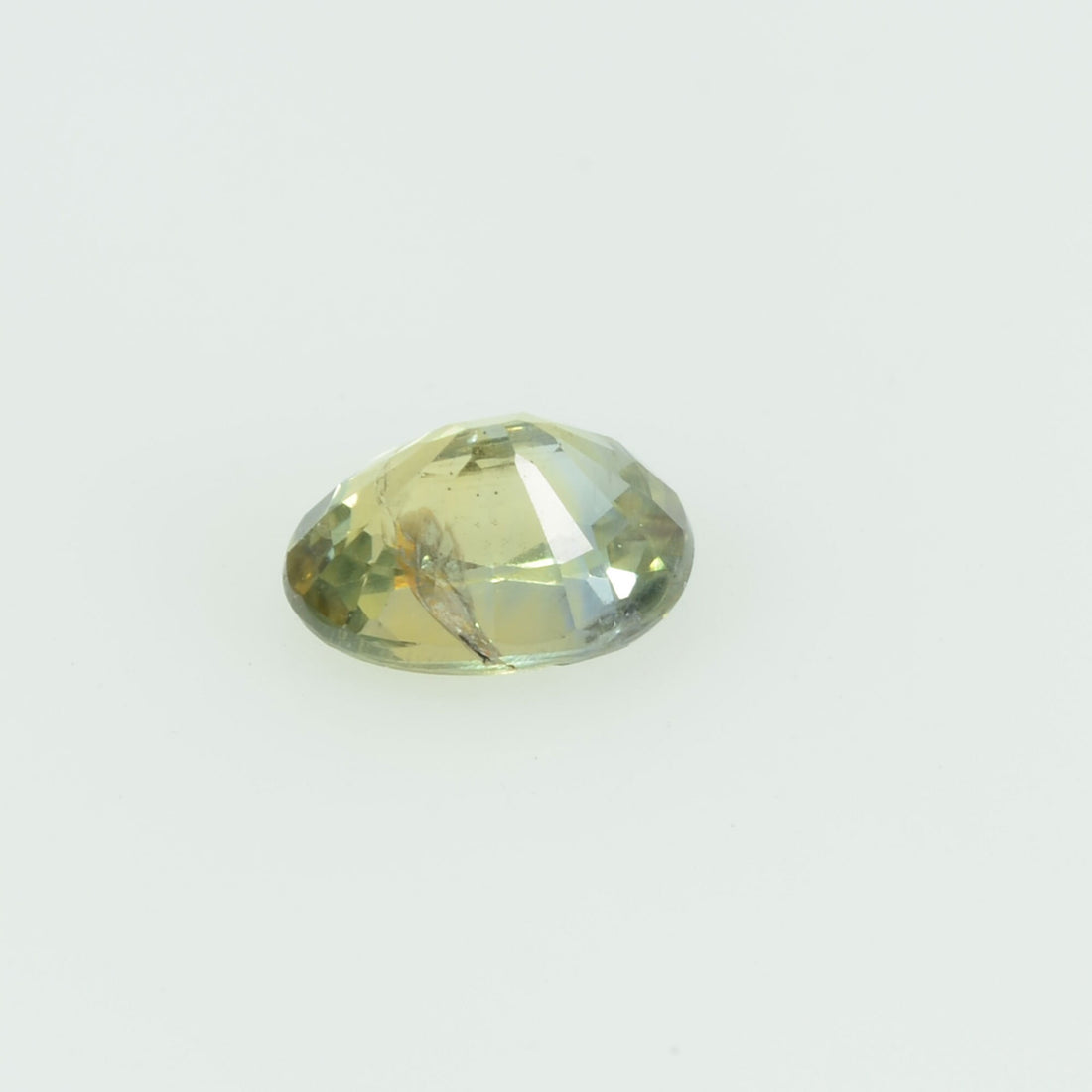 0.45 Cts Natural Yellow Sapphire Loose Gemstone Oval Cut
