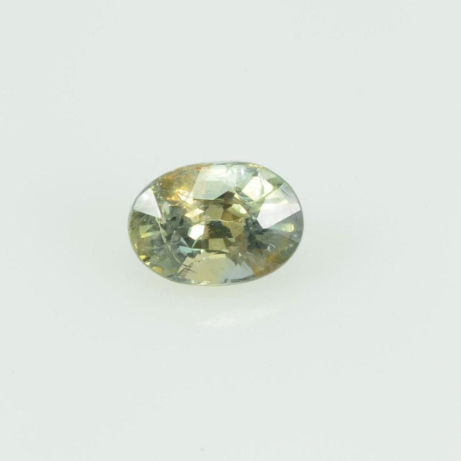 0.45 Cts Natural Yellow Sapphire Loose Gemstone Oval Cut