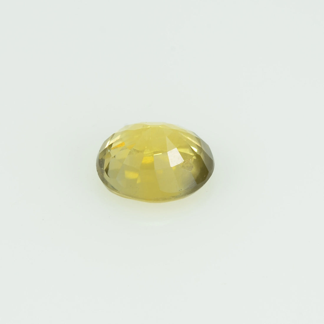 0.48 Cts Natural Yellow Sapphire Loose Gemstone Oval Cut