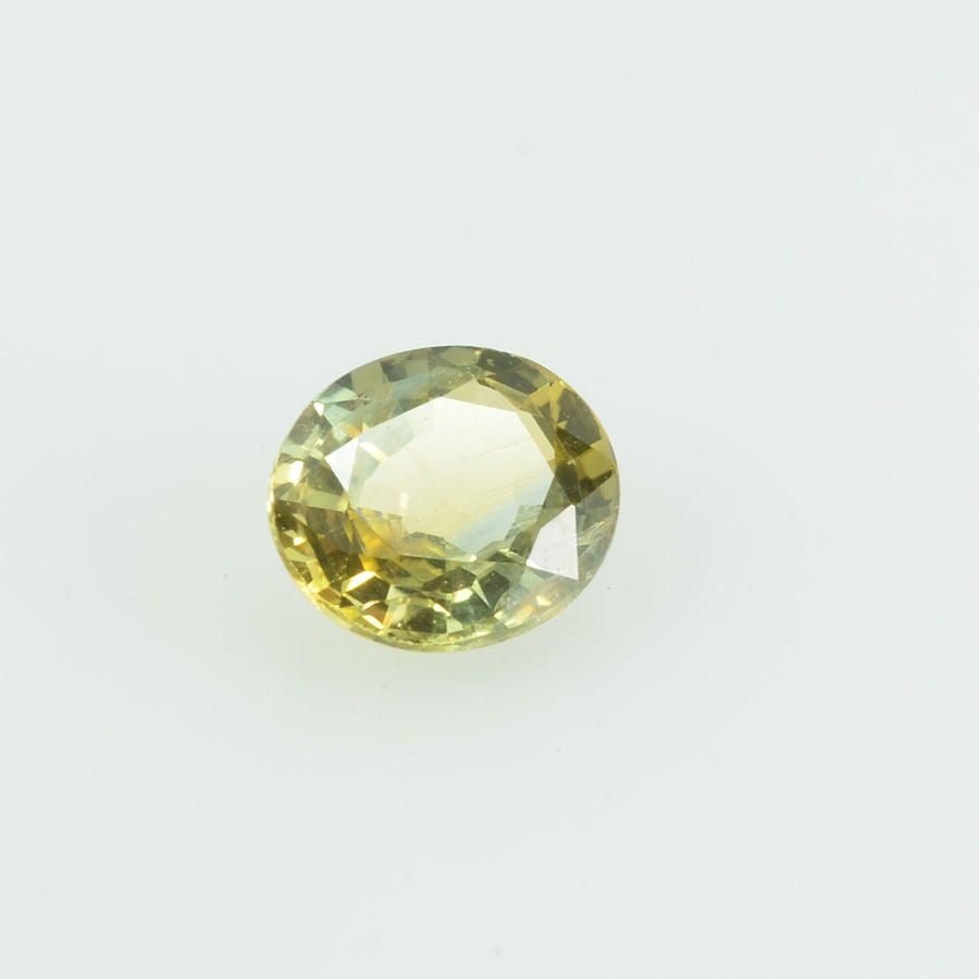 0.44 Cts Natural Yellow Sapphire Loose Gemstone Oval Cut