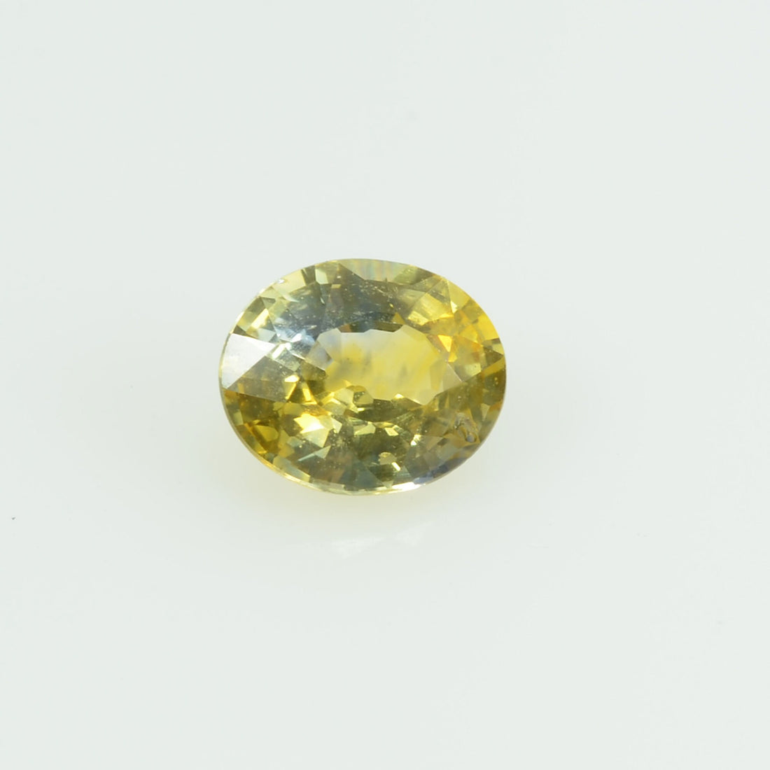 0.45 Cts Natural Yellow Sapphire Loose Gemstone Oval Cut