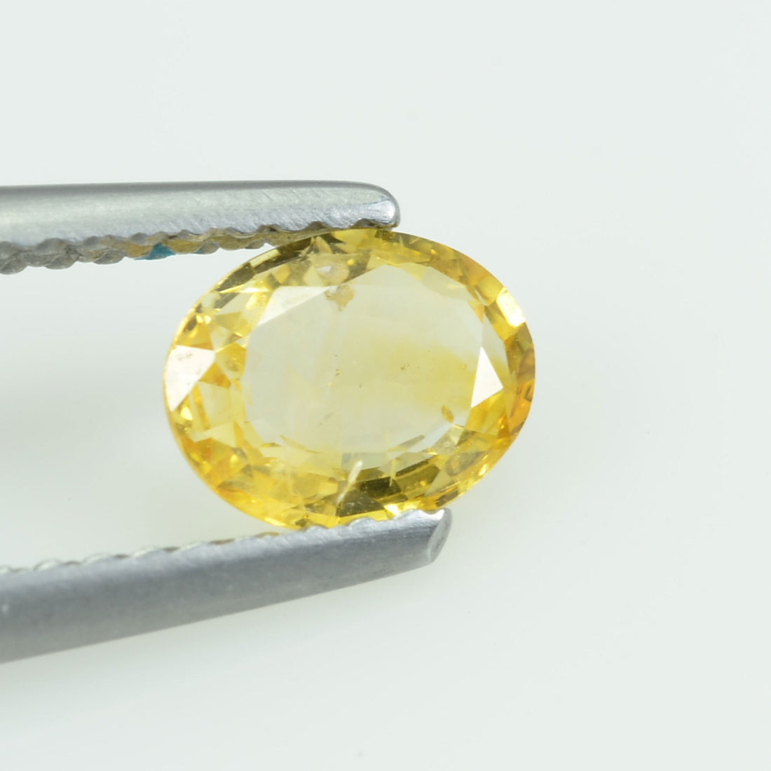 0.77 Cts Natural Yellow Sapphire Loose Gemstone Oval Cut