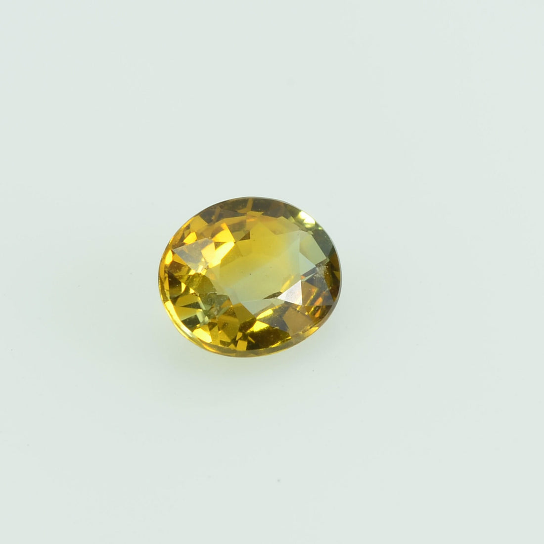 0.36 Cts Natural Yellow Sapphire Loose Gemstone Oval Cut