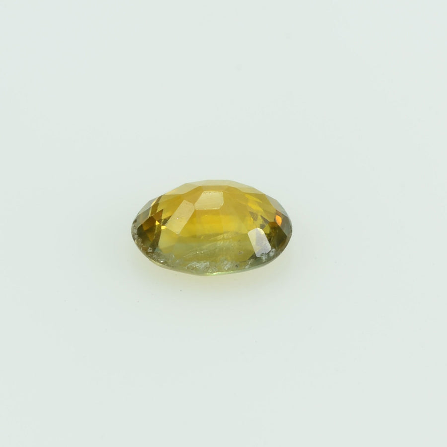 0.36 Cts Natural Yellow Sapphire Loose Gemstone Oval Cut