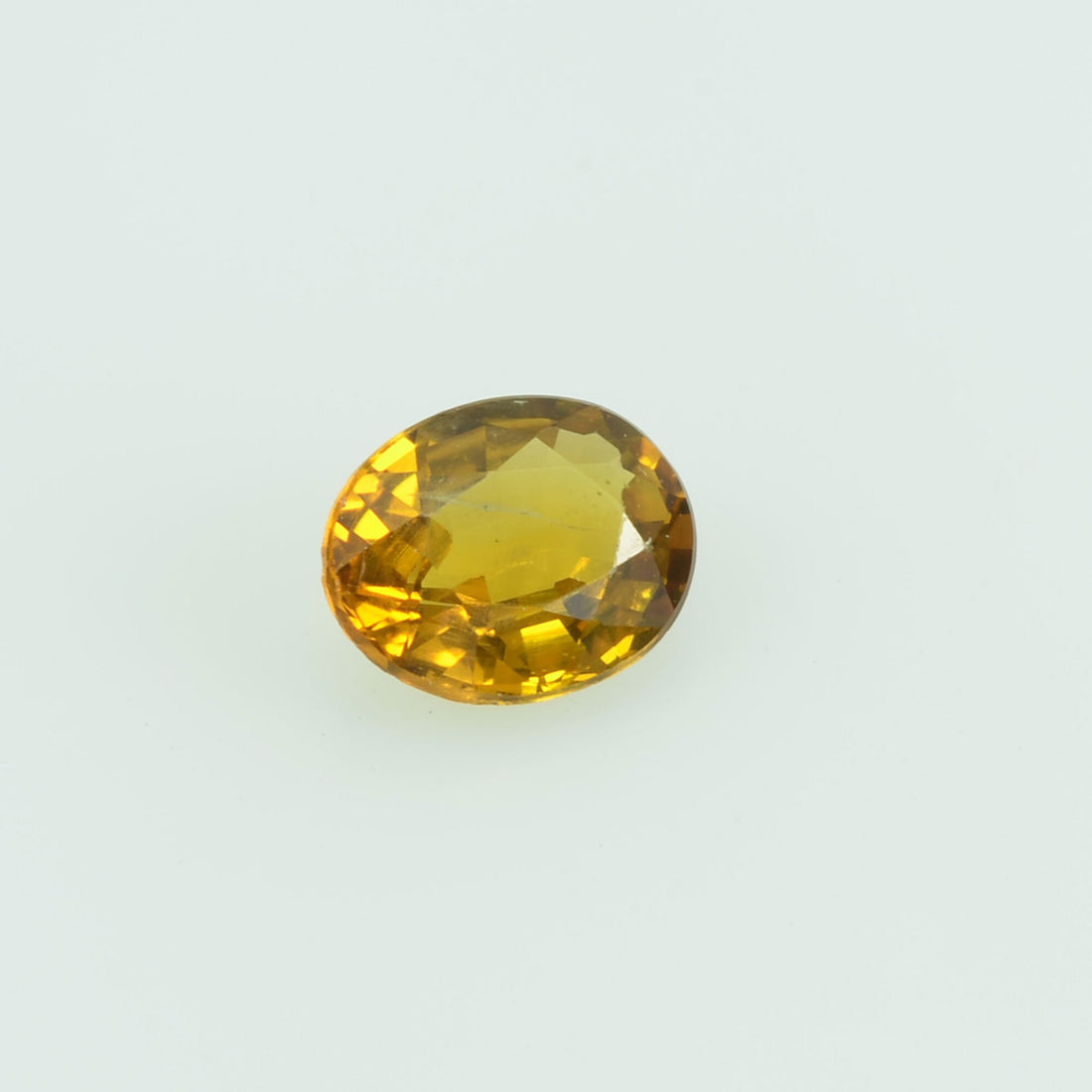 0.36 Cts Natural Yellow Sapphire Loose Gemstone Oval Cut