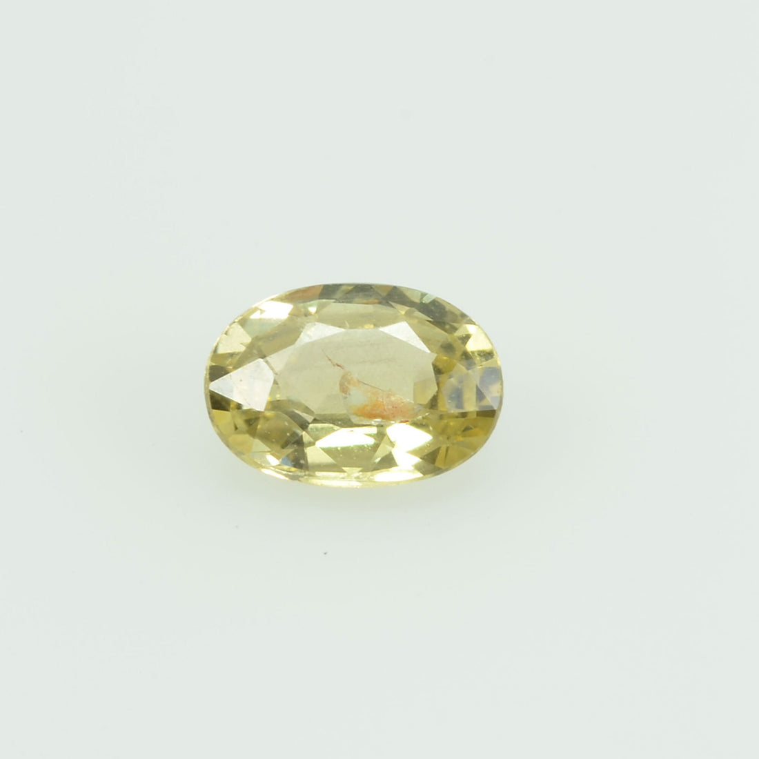 0.39 Cts Natural Yellow Sapphire Loose Gemstone Oval Cut