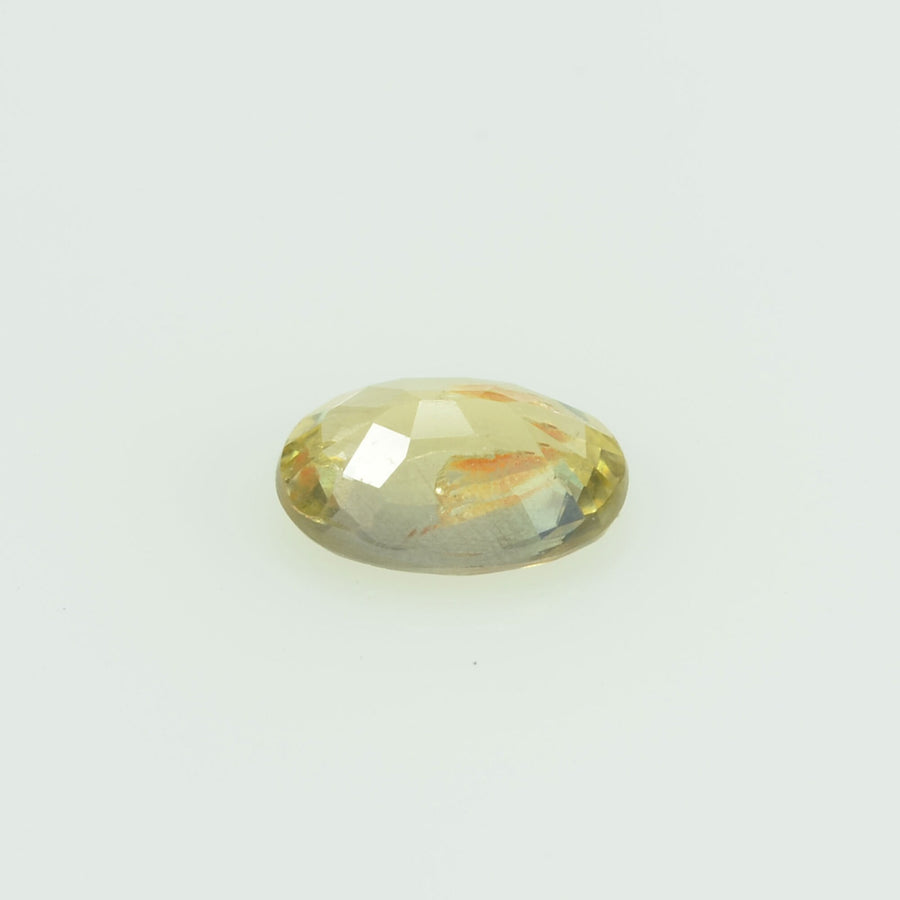 0.39 Cts Natural Yellow Sapphire Loose Gemstone Oval Cut