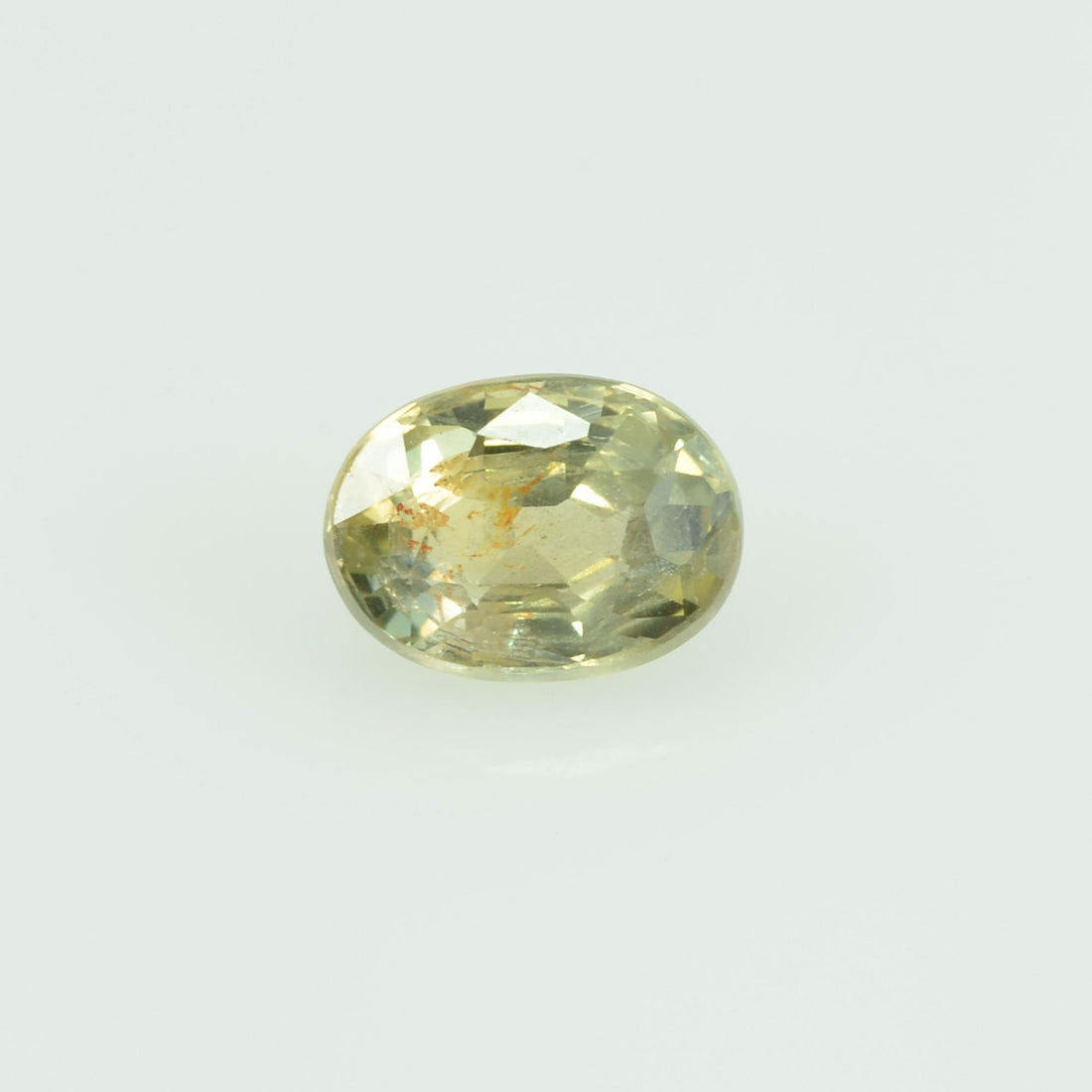 0.46 Cts Natural Yellow Sapphire Loose Gemstone Oval Cut
