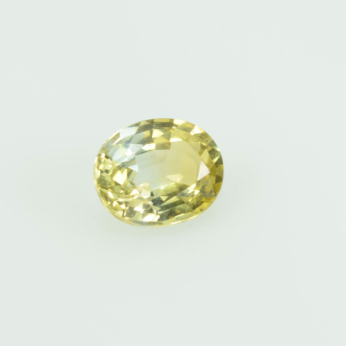 0.46 Cts Natural Yellow Sapphire Loose Gemstone Oval Cut