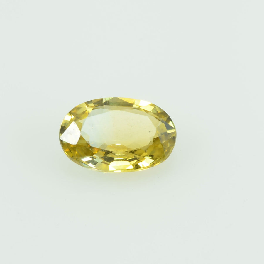 0.46 Cts Natural Yellow Sapphire Loose Gemstone Oval Cut