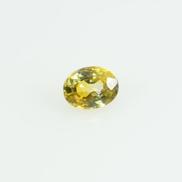 Natural Yellow Sapphire Loose Gemstone Oval Cut