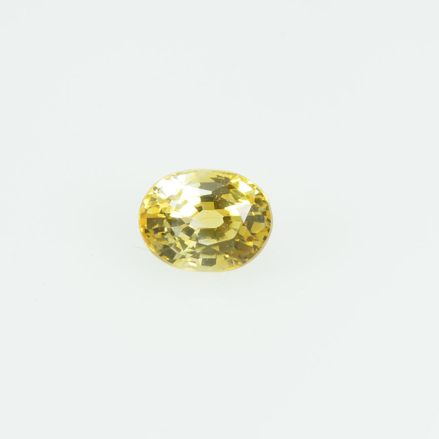 Natural Yellow Sapphire Loose Gemstone Oval Cut