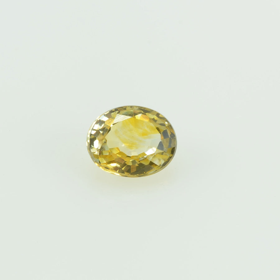 Natural Yellow Sapphire Loose Gemstone Oval Cut