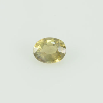 Natural Yellow Sapphire Loose Gemstone Oval Cut