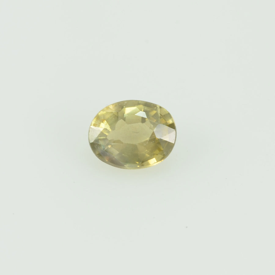 Natural Yellow Sapphire Loose Gemstone Oval Cut