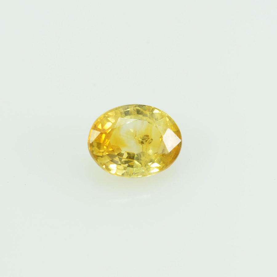 Natural Yellow Sapphire Loose Gemstone Oval Cut