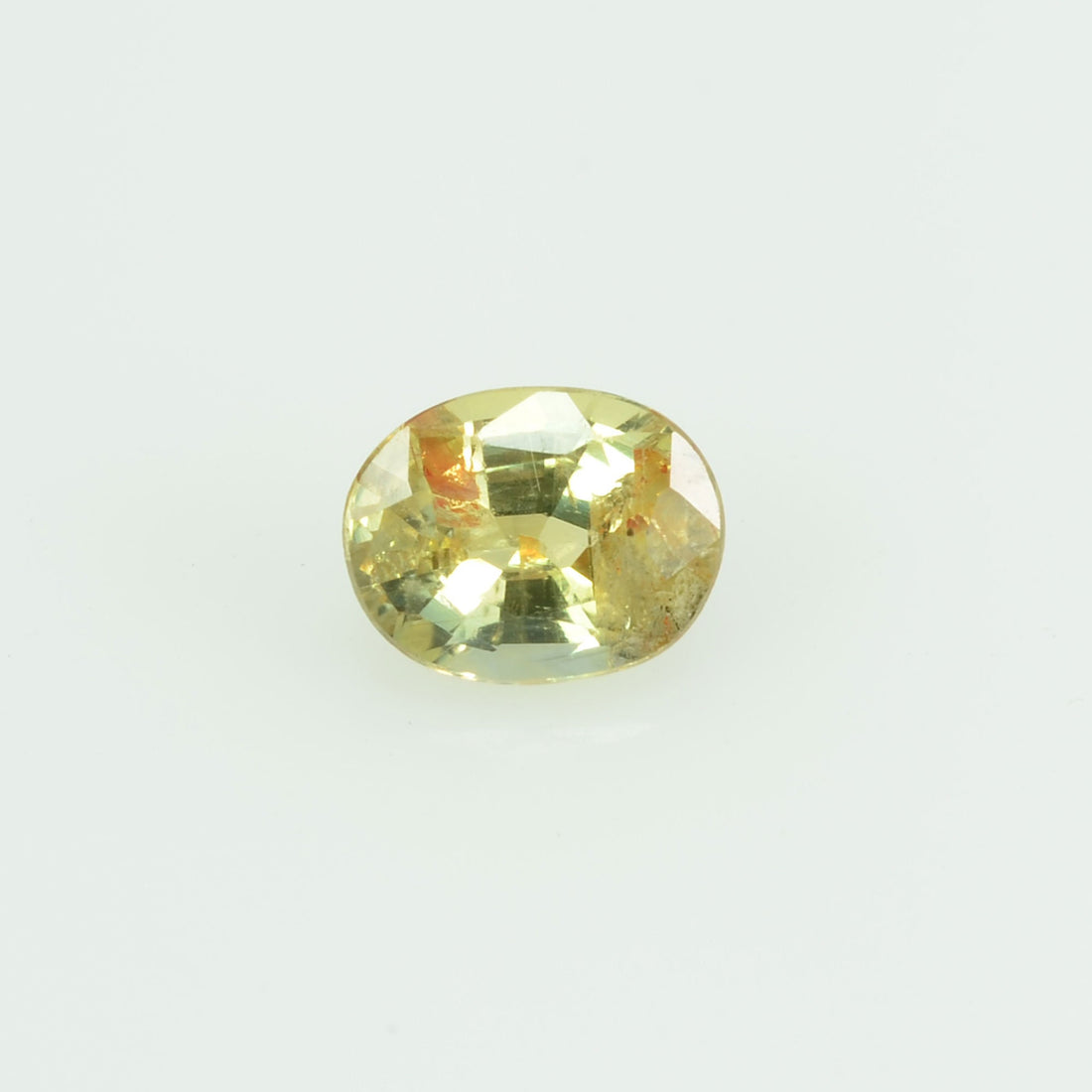 Natural Yellow Sapphire Loose Gemstone Oval Cut