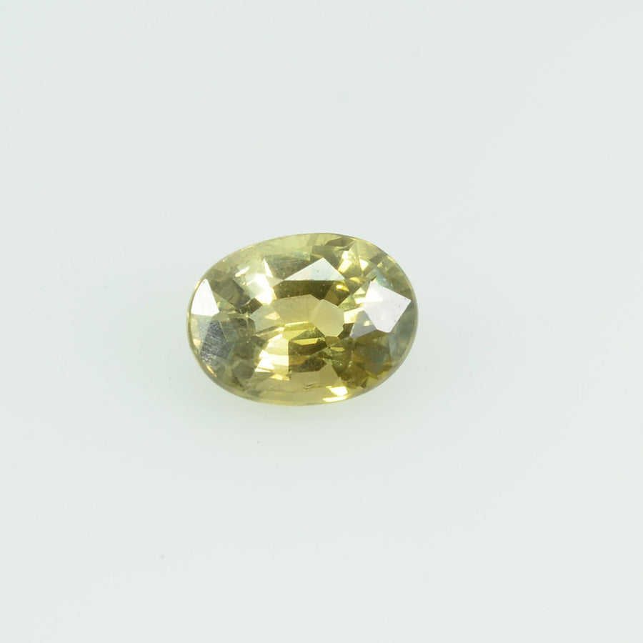 Natural Yellow Sapphire Loose Gemstone Oval Cut