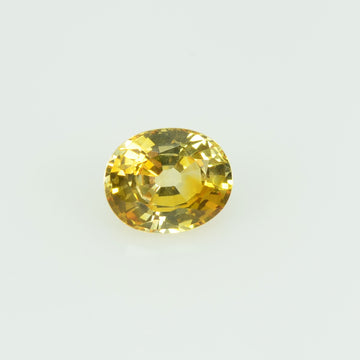 Natural Yellow Sapphire Loose Gemstone Oval Cut