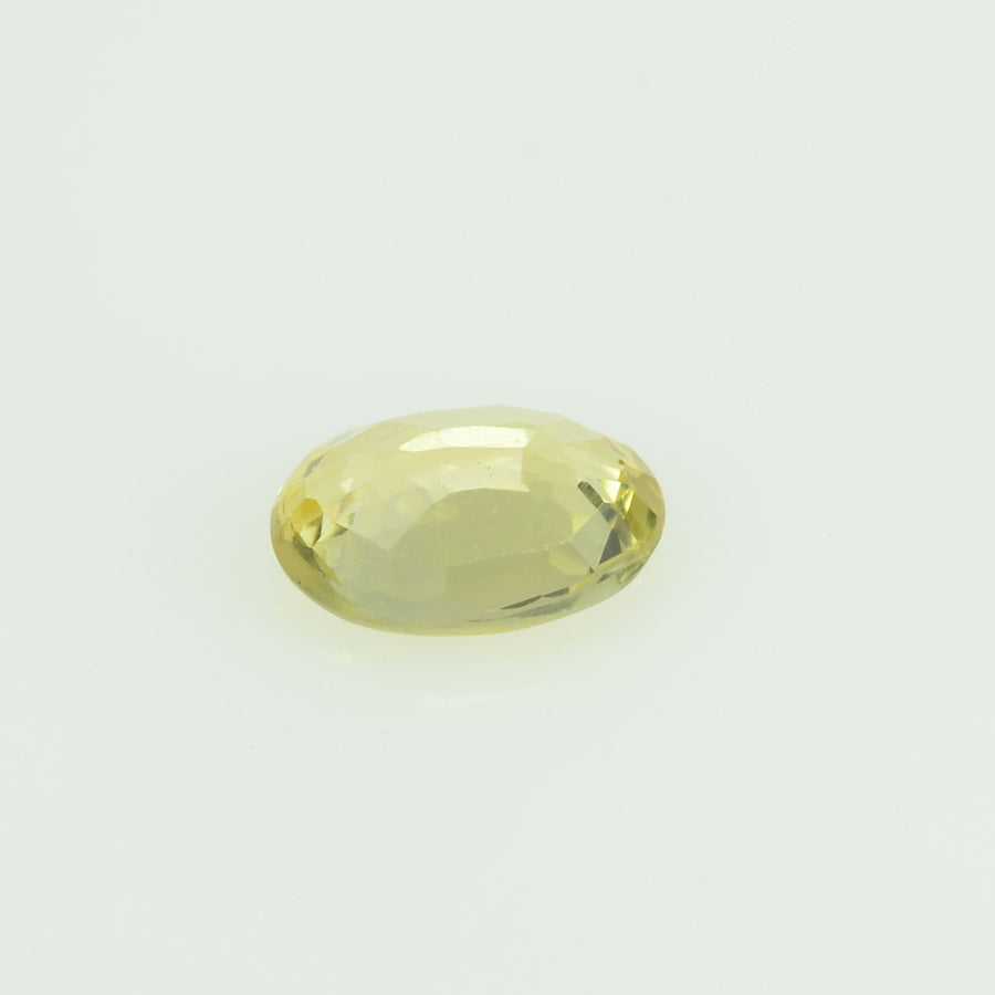 Natural Yellow Sapphire Loose Gemstone Oval Cut