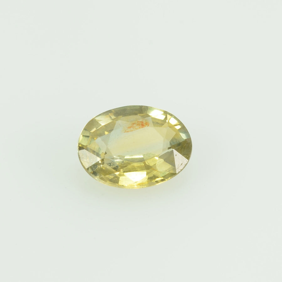 Natural Yellow Sapphire Loose Gemstone Oval Cut
