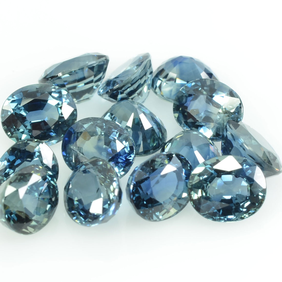 6x5 Natural Calibrated Blue Sapphire Loose Gemstone Oval Cut