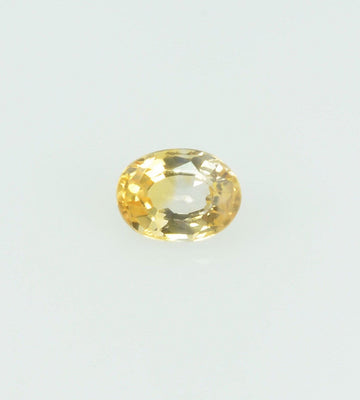 Natural Yellow Sapphire Loose Gemstone Oval Cut