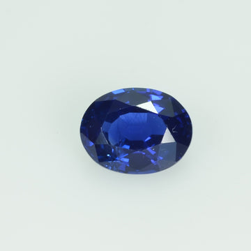 0.75 cts Natural Blue Sapphire Loose Gemstone Oval Cut