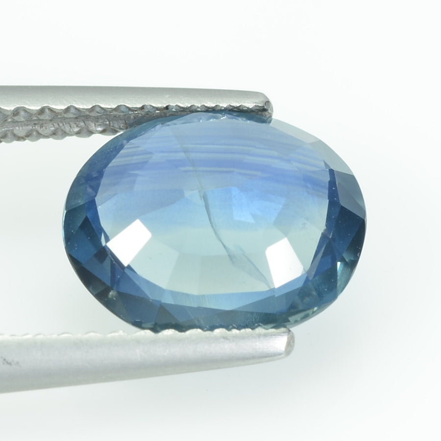 3.11 Cts Natural Blue Sapphire Loose Gemstone Oval Cut
