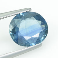 3.11 Cts Natural Blue Sapphire Loose Gemstone Oval Cut