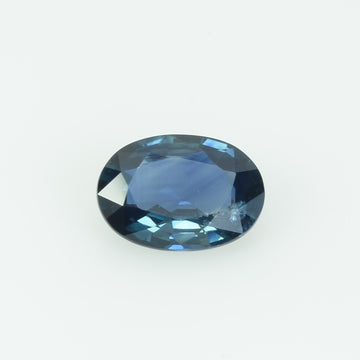 0.81 Cts Natural Blue Sapphire Loose Gemstone Oval Cut