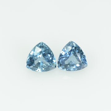 1.31 Cts Natural Blue Sapphire Loose Gemstone Trillion Cut