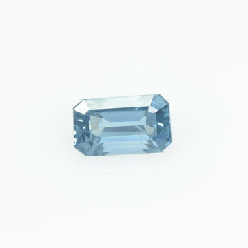 0.64 cts Natural Blue Sapphire Loose Gemstone Emerald Cut