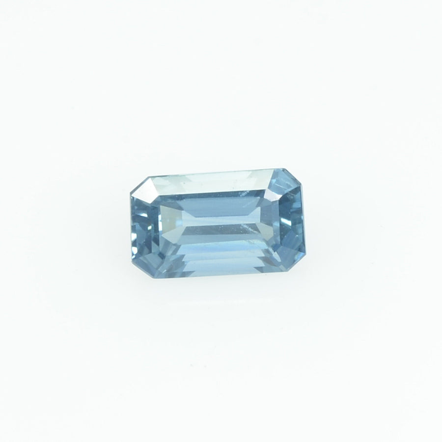 0.64 cts Natural Blue Sapphire Loose Gemstone Emerald Cut