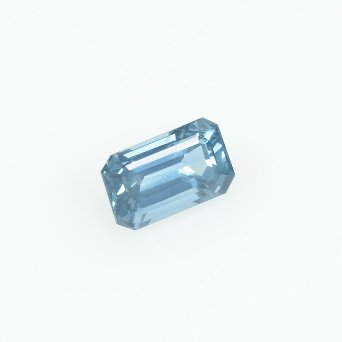 0.64 cts Natural Blue Sapphire Loose Gemstone Emerald Cut
