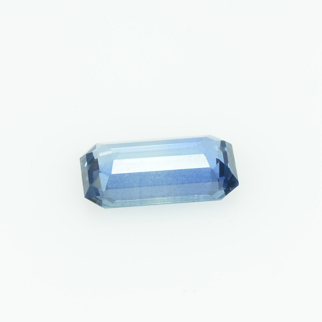 0.72 cts Natural Blue Sapphire Loose Gemstone Emerald Cut