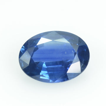 2.57 cts natural blue sapphire loose gemstone oval cut