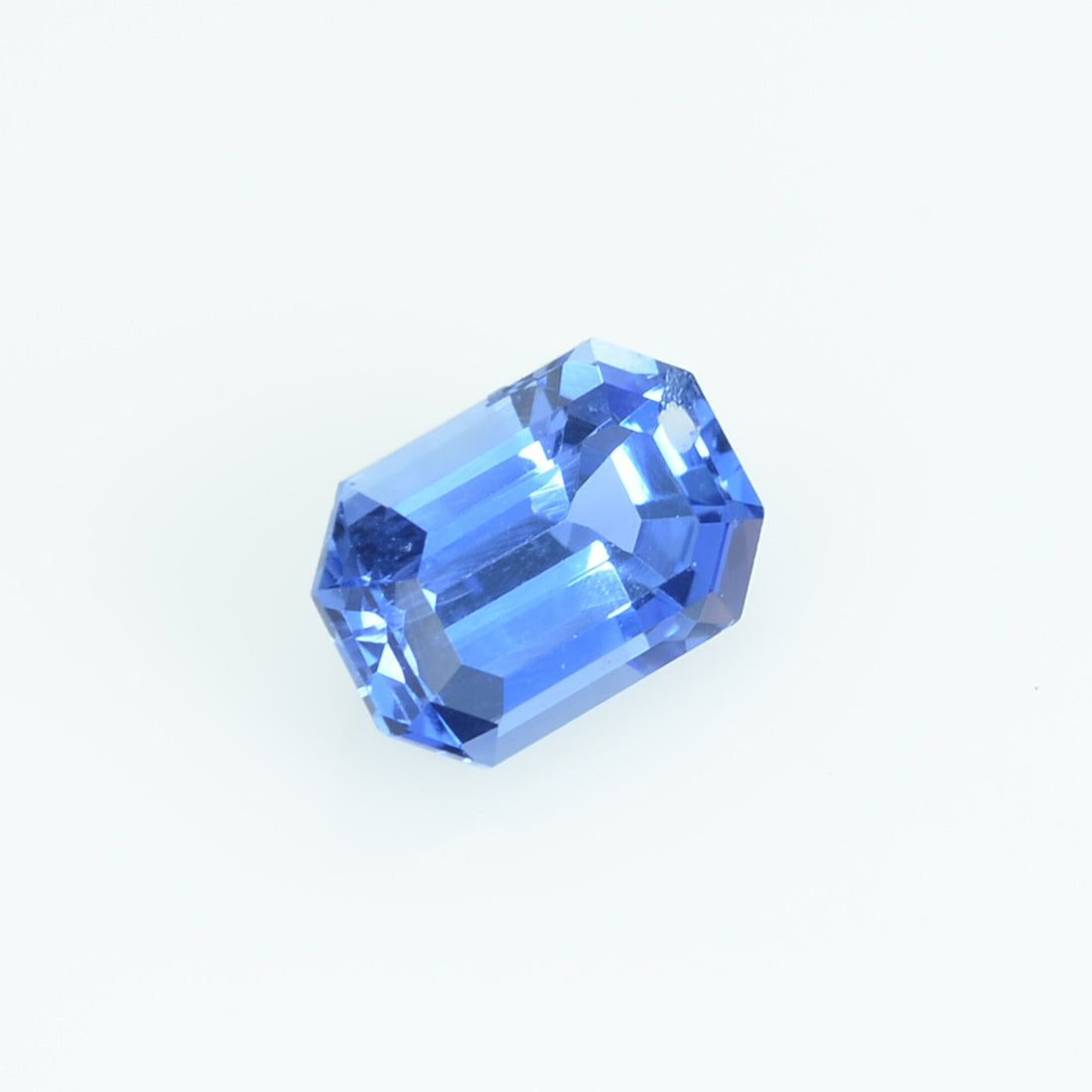 0.95 cts Natural Blue Sapphire Loose Gemstone Emerald Cut