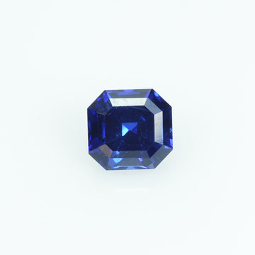 0.72 cts Natural Blue Sapphire Loose Gemstone Emerald Cut