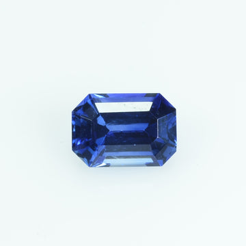 0.96 cts Natural Blue Sapphire Loose Gemstone Emerald Cut